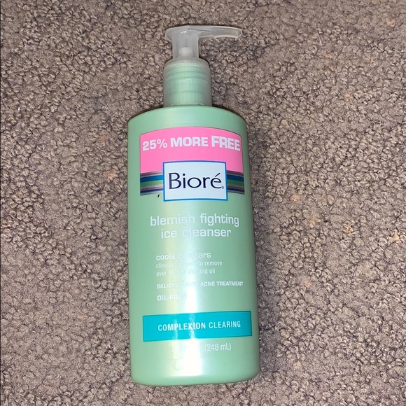 biore blemish fighting ice cleanser